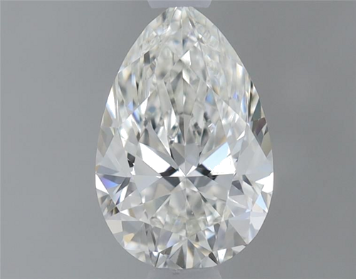 0.61 carat H-VVS1 Natūralus Pear Deimantas (1)