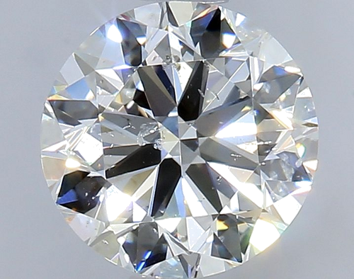 0.91 carat H-SI2 Excellent cut Natūralus Round Deimantas (1)