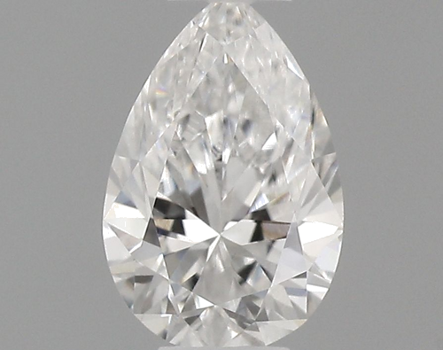0.27 carat E-VVS2 Natūralus Pear Deimantas (1)