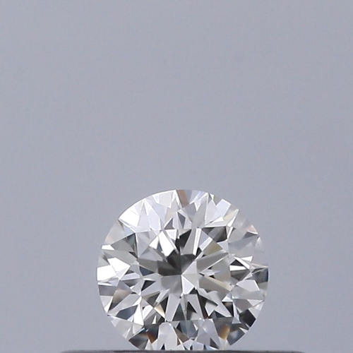 0.19 carat F-VVS1 Excellent cut Natūralus Round Deimantas (1)