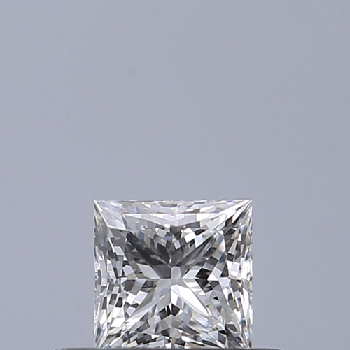 0.32 carat E-VVS1 Natūralus Princess Deimantas (1)