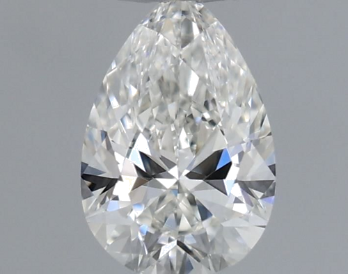 0.31 carat I-VVS1 Natūralus Pear Deimantas (1)