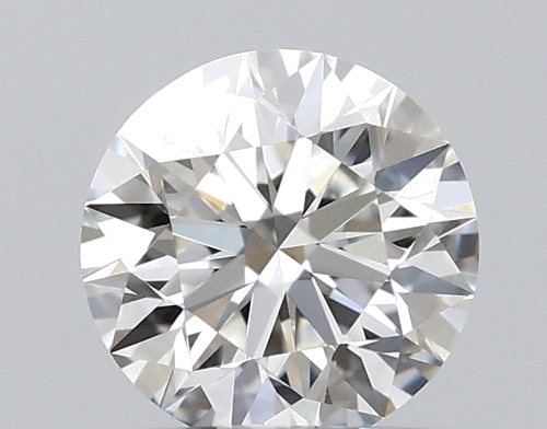 0.5 carat H-VVS1 Excellent cut Natūralus Round Deimantas (1)