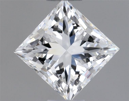0.41 carat G-VS1 Natūralus Princess Deimantas (1)