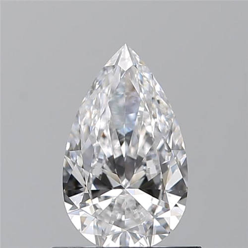 0.7 carat D-VS1 Natūralus Pear Deimantas (1)