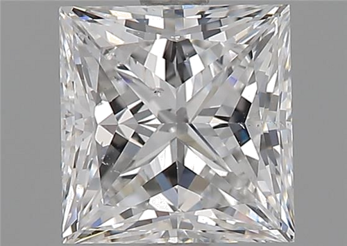 1.5 carat E-SI1 Natūralus Princess Deimantas (1)