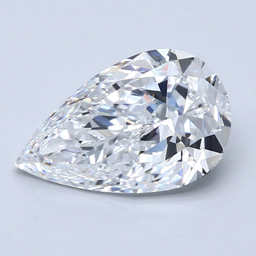 3.01 carat D-VS2 Natūralus Pear Deimantas (1)