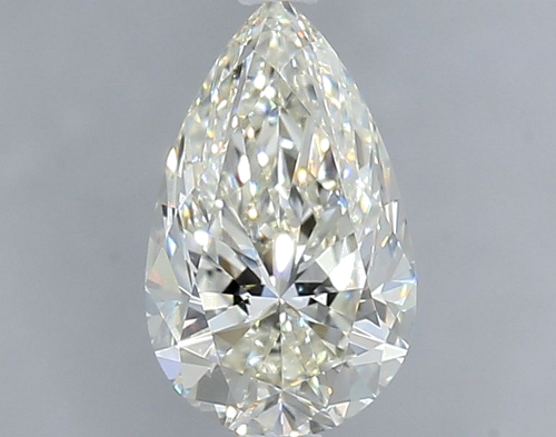1.0 carat J-VVS2 Natūralus Pear Deimantas (1)