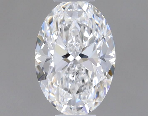 0.33 carat D-VVS2 Natūralus Oval Deimantas (1)
