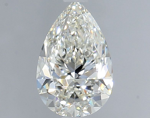 1.0 carat I-VS2 Natūralus Pear Deimantas (1)
