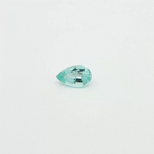 0.64 carat BLUE Pear Tourmaline (1)