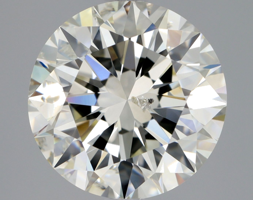 3.01 carat K-SI2 Excellent cut Natūralus Round Deimantas (1)