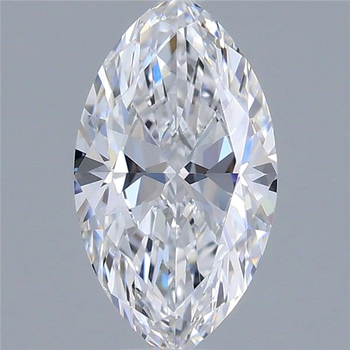 0.61 carat D-VVS2 Natūralus Marquise Deimantas (1)