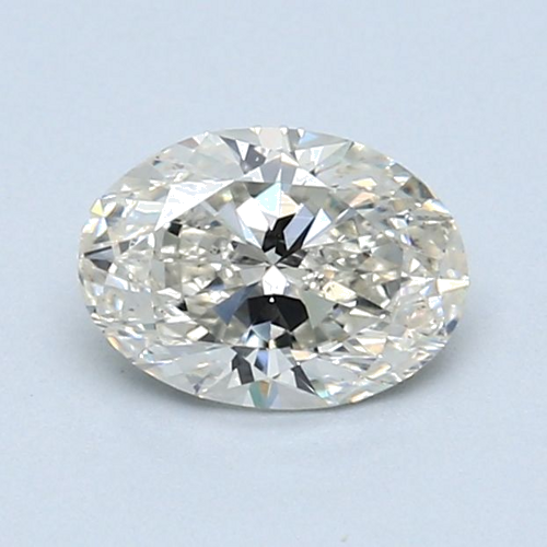 0.9 carat J-VS1 Natūralus Oval Deimantas (1)