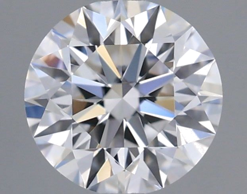 0.52 carat D-VVS2 Excellent cut Natūralus Round Deimantas (1)