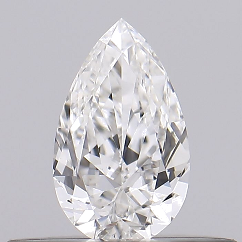 0.23 carat E-VVS2 Natūralus Pear Deimantas (1)