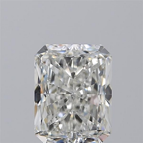 3.01 carat H-SI1 Natūralus Radiant Deimantas (1)
