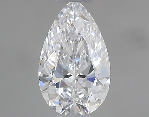0.35 carat D-VS1 Natūralus Pear Deimantas (1)