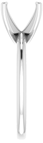 Sužadėtuvių Žiedas „Solitaire“ 950 Platinos Round 9.4mm (4)