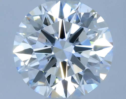 0.6 carat F-VVS1 Excellent cut Natūralus Round Deimantas (1)