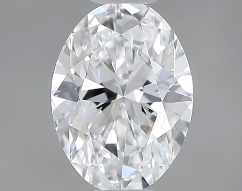 0.45 carat D-VVS1 Natūralus Oval Deimantas (1)