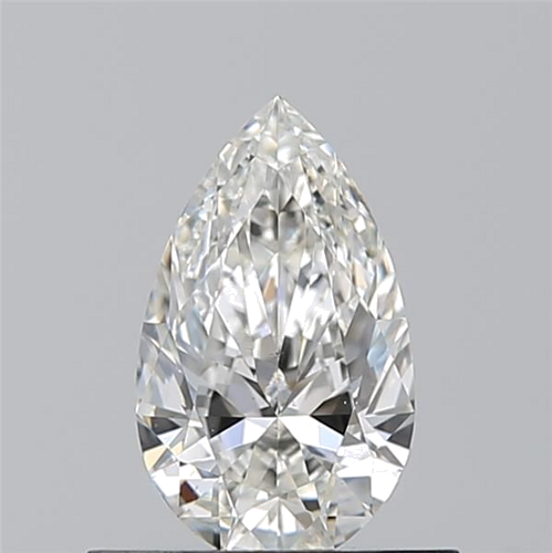 0.53 carat H-VS2 Natūralus Pear Deimantas (1)
