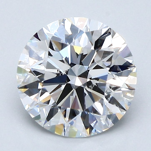 2.01 carat E-VVS2 Very Good cut Natūralus Round Deimantas (1)