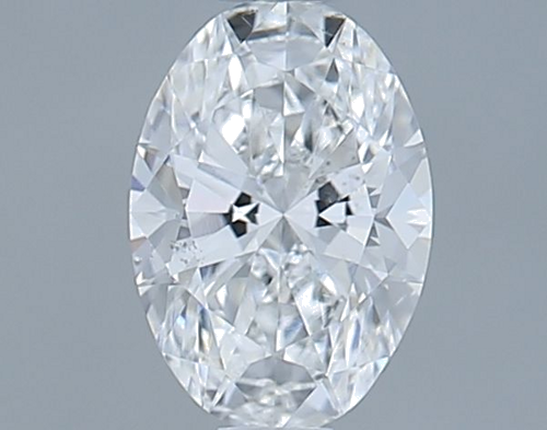 0.4 carat F-SI1 Natūralus Oval Deimantas (1)