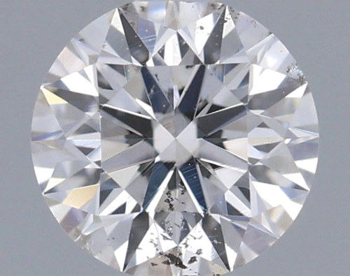 0.46 carat G-SI2 Excellent cut Natūralus Round Deimantas (1)