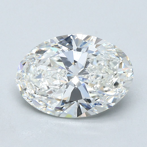 3.01 carat H-VVS2 Natūralus Oval Deimantas (1)