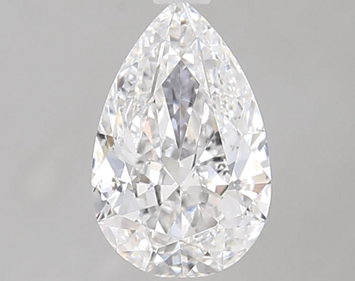 1.5 carat D-VS2 Natūralus Pear Deimantas (1)