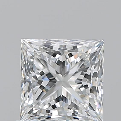 1.02 carat F-VS1 Natūralus Princess Deimantas (1)
