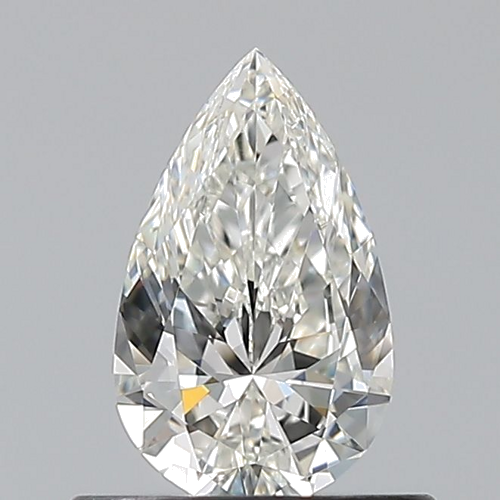 0.5 carat H-IF Natūralus Pear Deimantas (1)