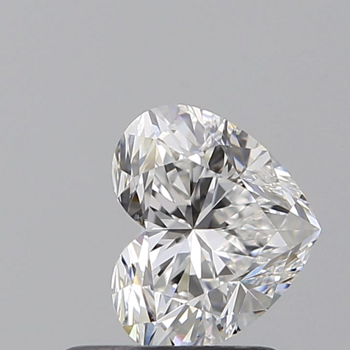 0.77 carat D-VVS1 Natūralus Heart Deimantas (1)