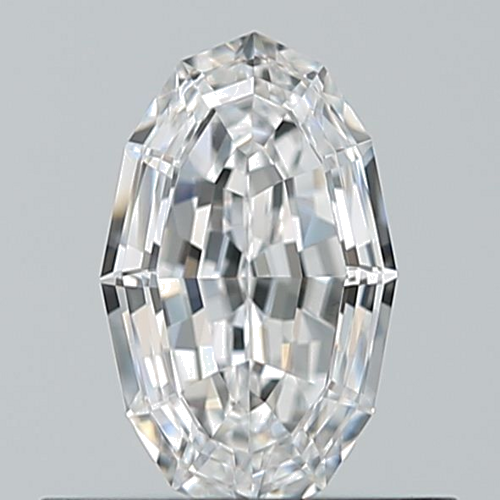 0.5 carat D-VS1 Natūralus Pear Deimantas (1)