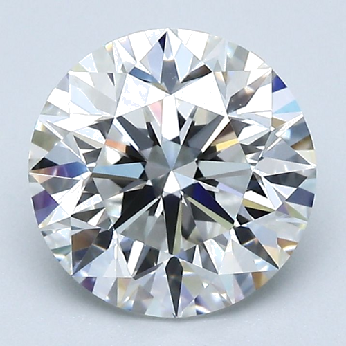 2.7 carat F-VVS2 Excellent cut Natūralus Round Deimantas (1)
