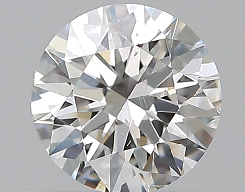 0.53 carat H-SI1 Excellent cut Natūralus Round Deimantas (1)