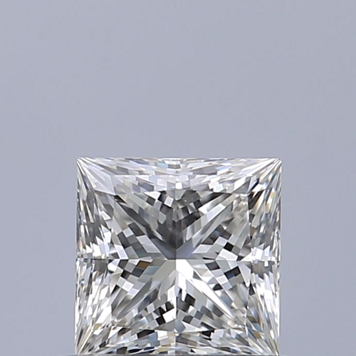 0.55 carat H-VVS1 Natūralus Princess Deimantas (1)