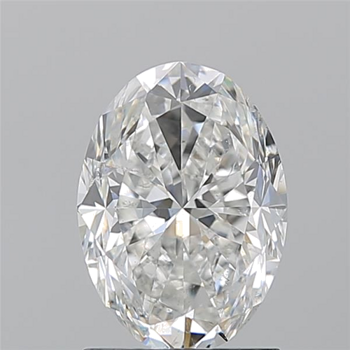 1.7 carat G-SI1 Natūralus Oval Deimantas (1)