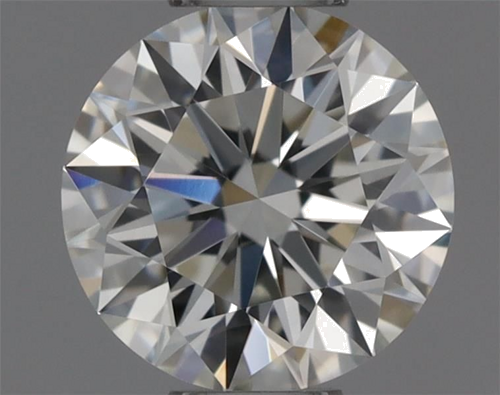 0.37 carat I-VVS2 Excellent cut Natūralus Round Deimantas (1)