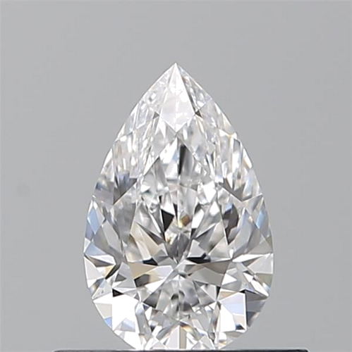 0.5 carat E-VVS2 Natūralus Pear Deimantas (1)