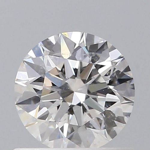 0.57 carat E-SI2 Excellent cut Natūralus Round Deimantas (1)