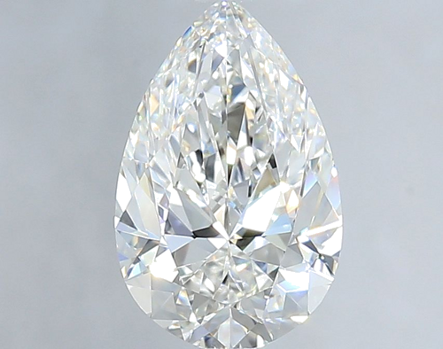 2.25 carat G-VS2 Natūralus Pear Deimantas (1)