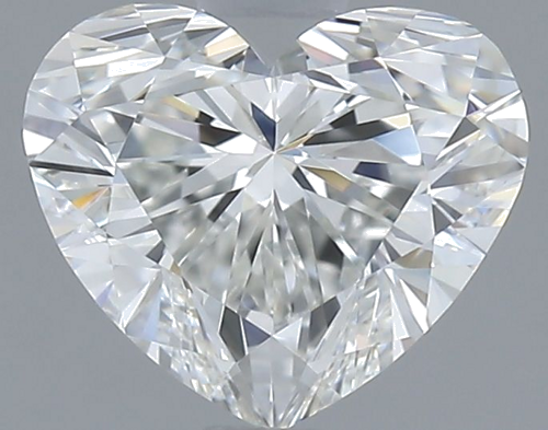 1.0 carat H-VVS1 Natūralus Heart Deimantas (1)