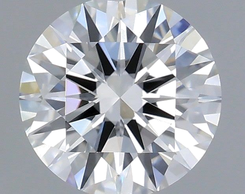 0.42 carat F-VVS1 Excellent cut Natūralus Round Deimantas (1)