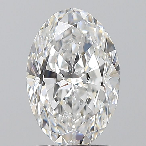 1.7 carat E-SI1 Natūralus Oval Deimantas (1)