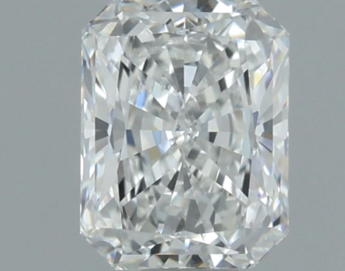 0.5 carat E-VVS1 Natūralus Radiant Deimantas (1)