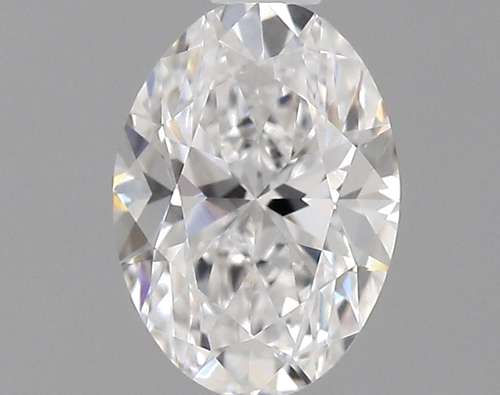0.58 carat D-VVS2 Natūralus Oval Deimantas (1)