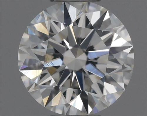 0.37 carat H-VVS2 Excellent cut Natūralus Round Deimantas (1)
