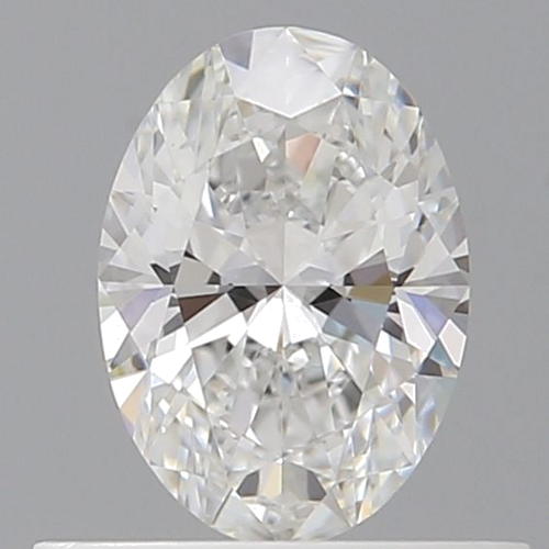 0.5 carat E-VVS1 Natūralus Oval Deimantas (1)